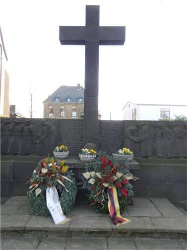 Das Kriegerdenkmal.Fotos: Verein Zehnthaus