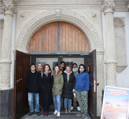 Das Krippenbauteam.Fotos: privat