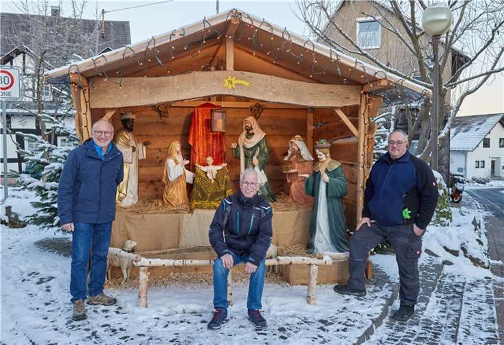 Das Krippenteam.  Foto: Nitz Fotografie