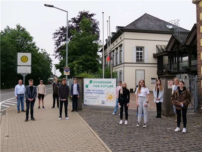 Das KuBaGym-Hydrogen-for-Future-MINT-EC-Team. Foto: privat