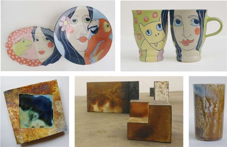 Das Künstlerpaar Angerer zeigt Keramik in Unkel. Foto: privat