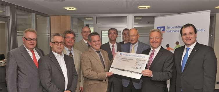 Das Kuratorium der Bürgerstiftung freut sich über die Aufstockung des Kapitals. privat