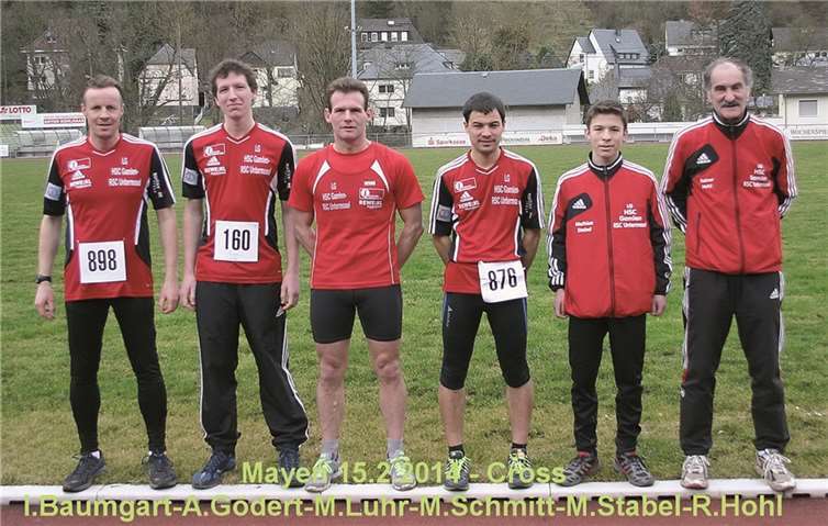 Das LG-Team beim 2. Lauf der WLS in Mayen.Privat