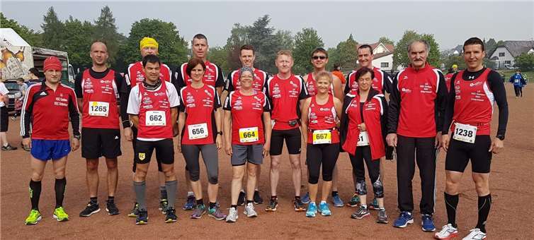 Das LG – Team vor dem Start in Mendig. Fotos: Privat