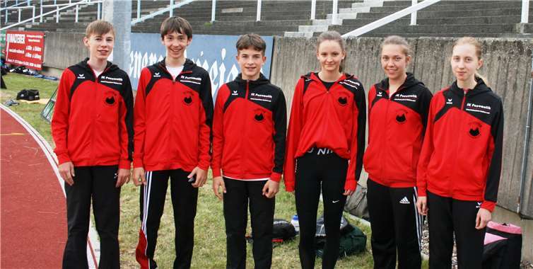 Das Läufersextett des TV Cochem (v. l.): Phil Nockelmann ,Tim Fuhrmann, Lennart Mohr, Helena Haag, Sarah Gräf, Lena Sophie Göebel.Foto: privat