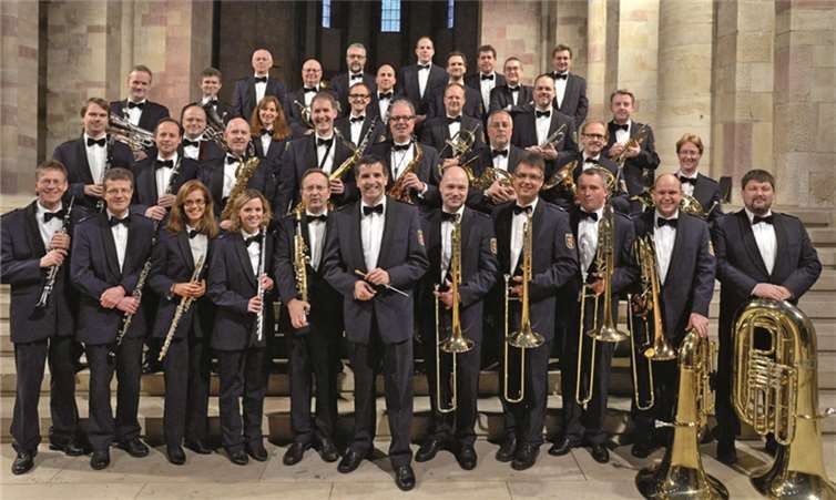 Das Landespolizeiorchester Rheinland-Pfalz gibt anlässlich des Jubiläums des Kreismusikverbandes Neuwied ein Benefizkonzert in Waldbreitbach. Privat