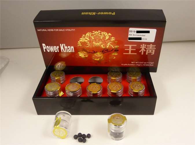 Das Landesuntersuchungsamt warnt vor dem Potenzmittel „Power Khan“. Foto: LUA
