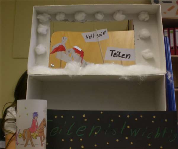 Das Leben des Hl. Martin, vor allem aber die Legende der Mantelteilung standen im Mittelpunkt.Fotos: privat