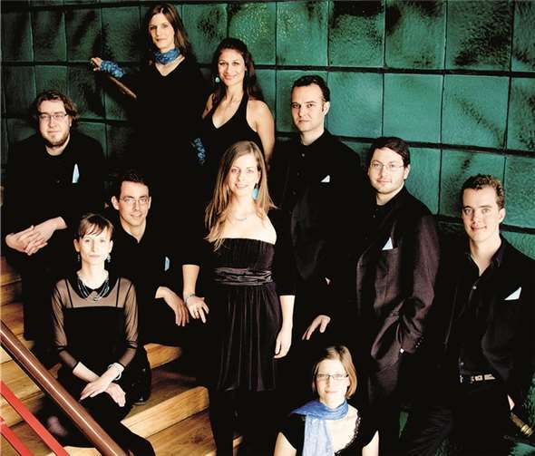 Das Leipziger Vokalensemble „Chordae Felicae“. A. Hornemann