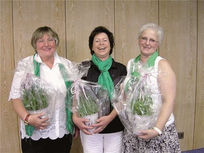 Das Leitungsteam der Frauenselbsthilfe führt die Arbeit fort.privat