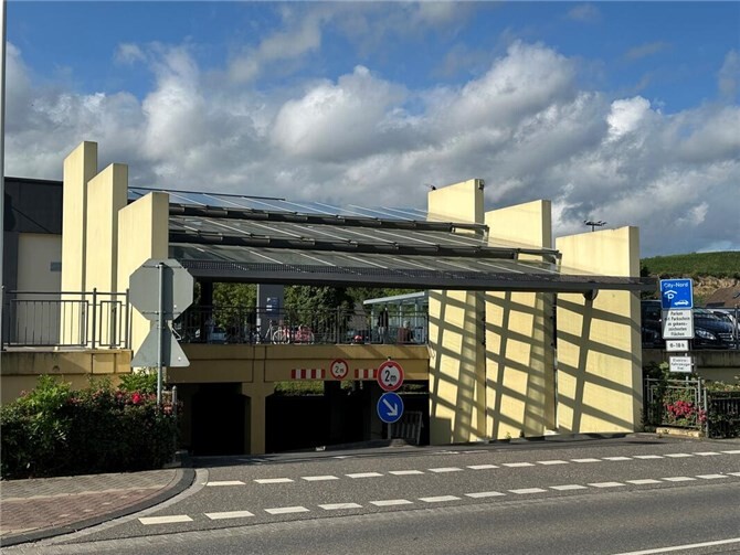 Das Lidl-Parkhaus in der Rathausstraße. Foto: ROB