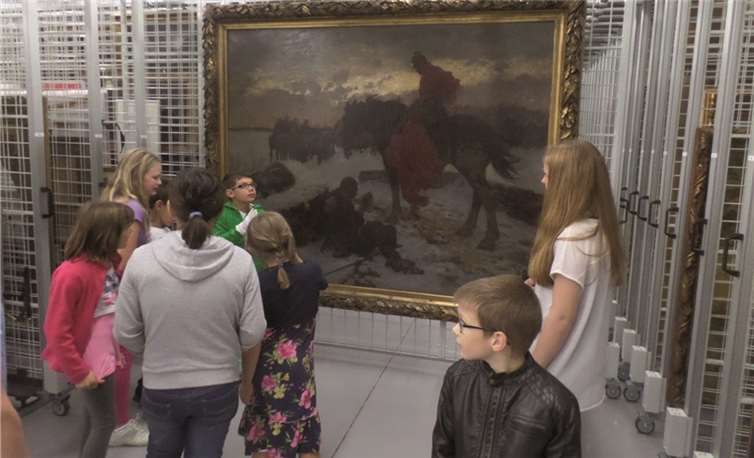 Das Lieblingsbild der Kinder: die Legende des Heiligen Martin. STUKO