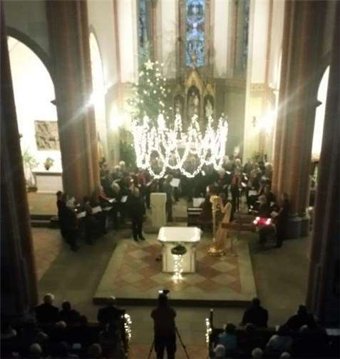 Das Lied "Jerusalem" war der Höhepunkt des Konzerts.Foto: privat