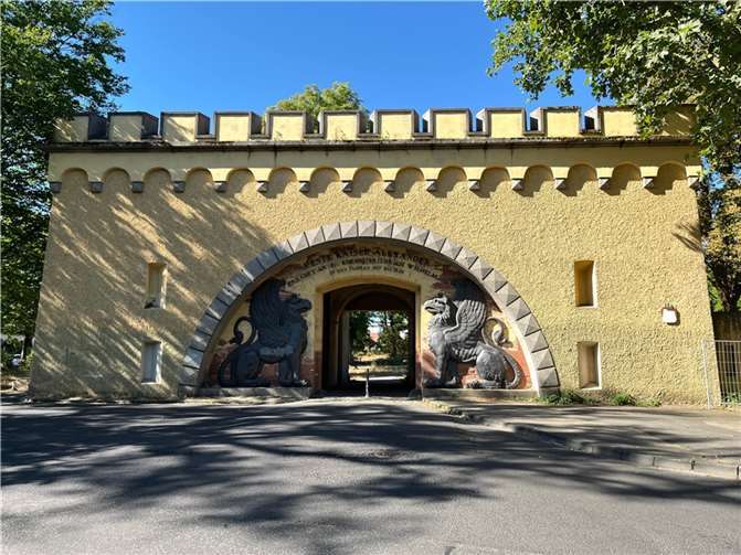 Das Löwentor auf der Karthause. Foto: Stadt Koblenz / Michaela Joeres
