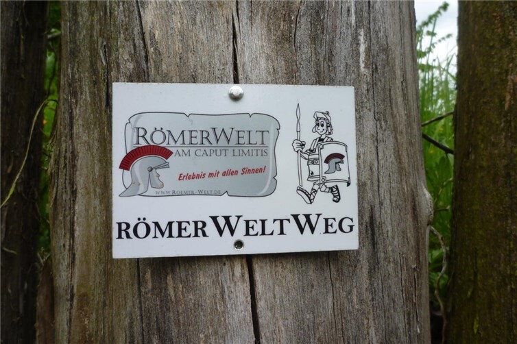 Das Logo des RömerWeltWegs