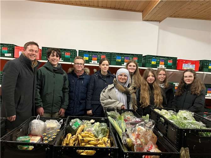 Das MGL sammelt für die Linzer Tafel.  Foto: privat