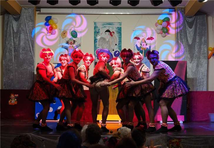 Das Männerballett der Martinself.Foto: Herbert Hennes