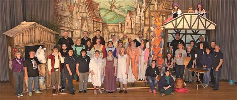 Das Märchenmusical „Drei Haselnüsse für Aschenbrödel“ war ein voller Erfolg. privat