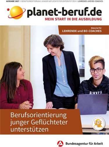 Das Magazin soll bei der Begleitung junger Geflüchteter in den Berufseinstieg unterstützen.privat
