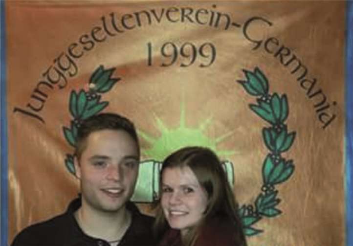 Das Maikönigspaar 2015: Sven Euenheim und Johanna Mager. privat