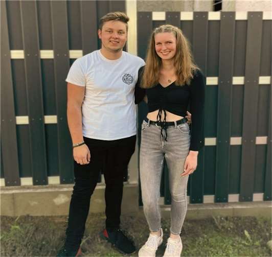 Das Maikönigspaar 2022, Niclas Arzdorf und Leonie Lüken.  Foto: privat