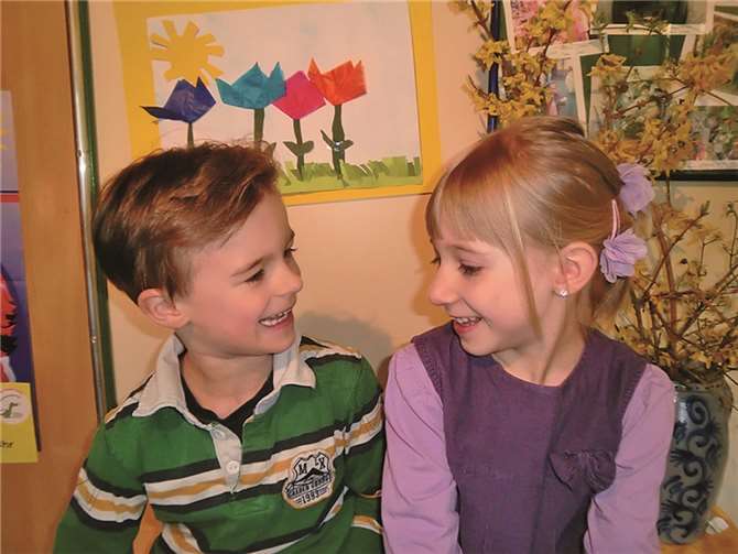 Das Maikönigspaar der Kita Maulwurfshügel 2015.privat