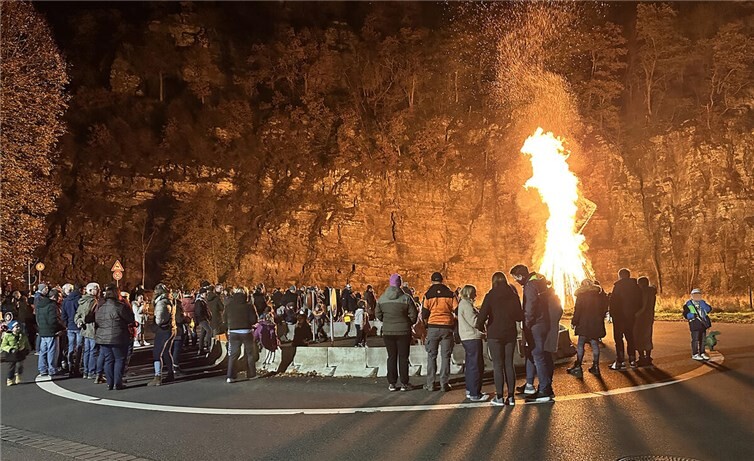 Das Martinsfest lockte wieder zahlreiche Besucher.  Foto: Julia Kläsgen