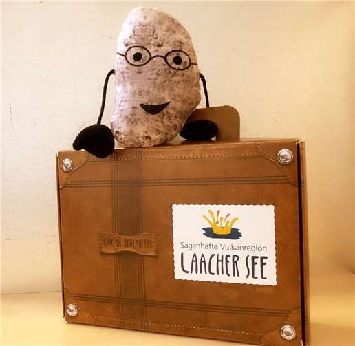 Das Maskottchen der Vulkanregion Laacher See - „Laachus“. Foto: privat