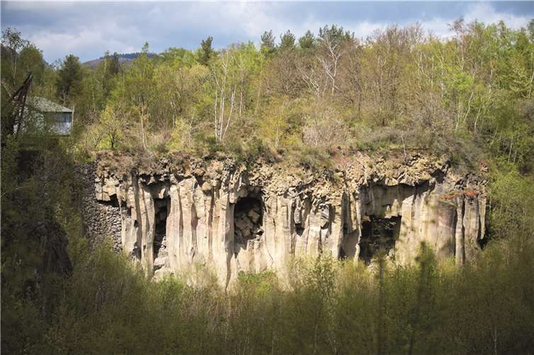 Das Mayener Grubenfeld. Fotos: VG Mendig