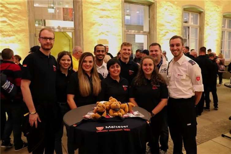 Das Meckenheimer RUD-Team bei der World Rescue Challenge.  Foto: Aurélien Ternat/CDGIS