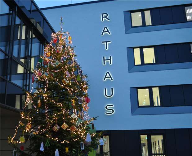 Das Meckenheimer Rathaus ist auch rund um das Weihnachtsfest und Neujahr besetzt.Stadt Meckenheim
