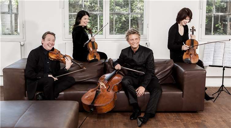 Das Minguet Quartett  Copyright: Minguet Quartett/Frank Rossbach