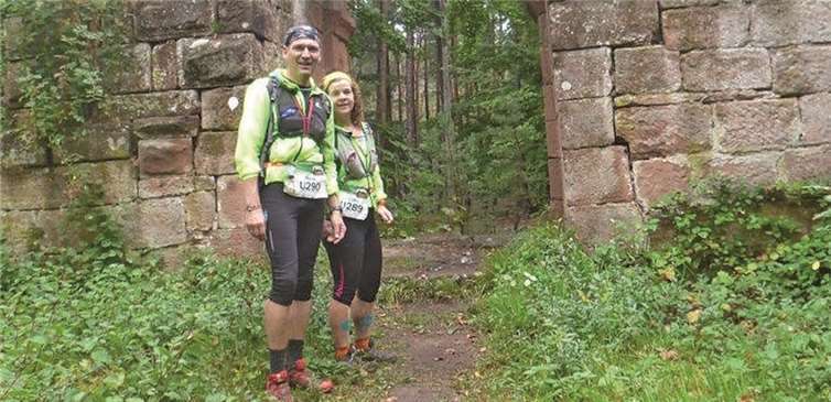 Das Mirkos Running Team bei der Saxoprint-Pfalztrail. Privat