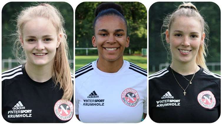 Das Mittelfeldtrio ist auch in der nächsten Saison wieder am Start. Foto: privat