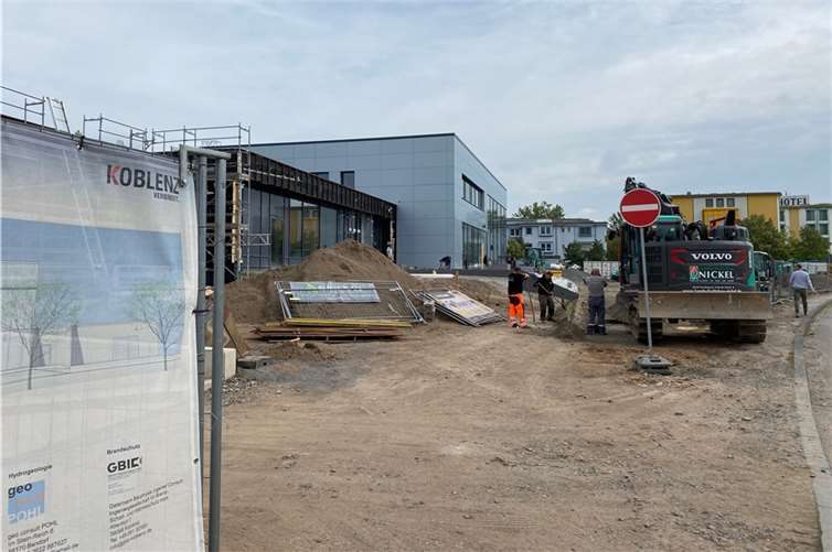 Das „Moselbad Koblenz“ geht in die Endphase der Bauarbeiten.  Foto: Stadt Koblenz