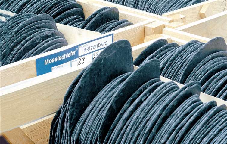 Das Moselschiefer-Bergwerk in Mayen-Katzenberg wird bis Ende 2019 die Produktion von Moselschiefer einstellen. Rathscheck Schiefer