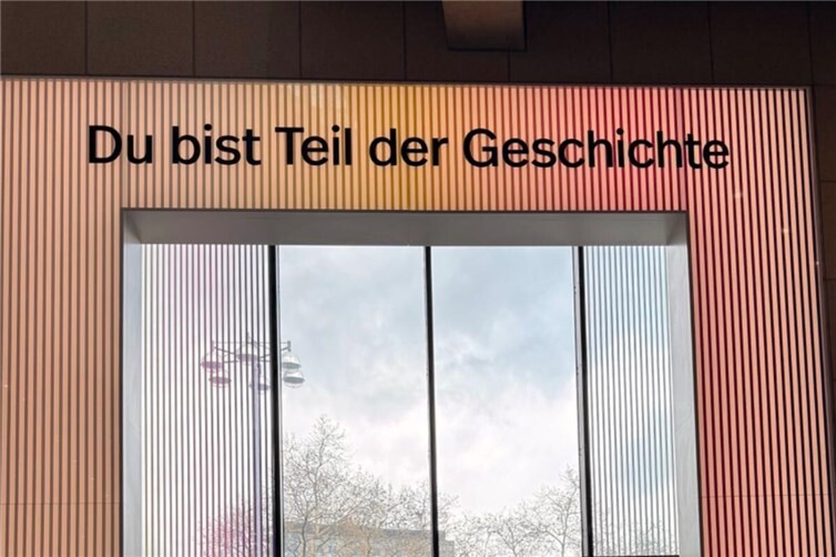 Das Motto der Dauerausstellung