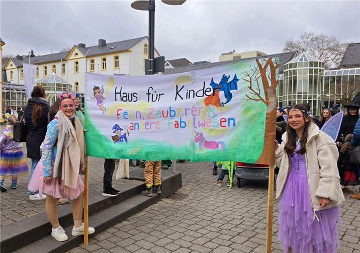 Das Motto der städt. Kindertagesstätte Haus für Kinder Vallendar.  Fotos: privat