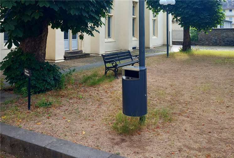 Das Müllbehältnis. Foto: privat