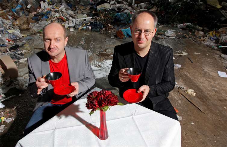 Das Musikkabarett „Die Schwarze Grütze“. Fotos: privat