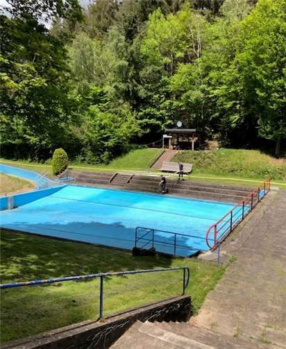 Das Natur-Schwimmbad in Niederhonnefeld öffnet am Samstag, 3. Juli.Foto: privat