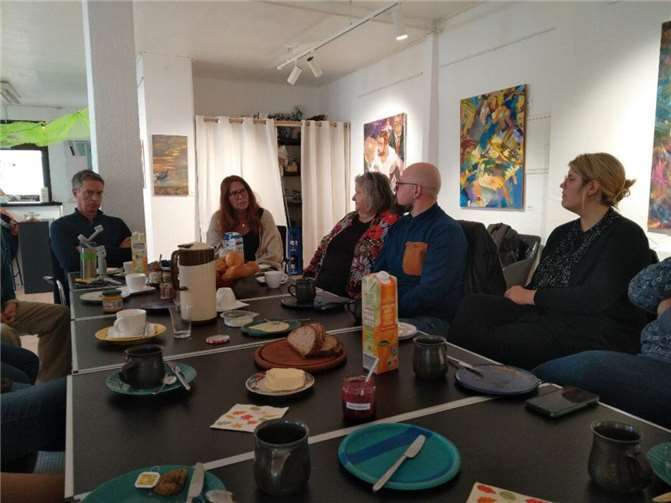 Das Neumitgliedertreffen war gut besucht.  Foto: privat