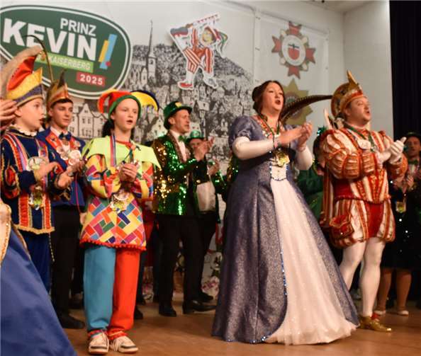 Das Niederbreitbacher Tollitätenpaar Tim und Saskia waren vor 25 Jahren Kinderprinzenbaar des KC Rot Blau.