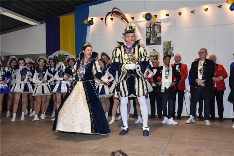 Das Oberdreeser Prinzenpaar Prinz Christian I. und seine Prinzessin Steffie I. Fotos: EICH