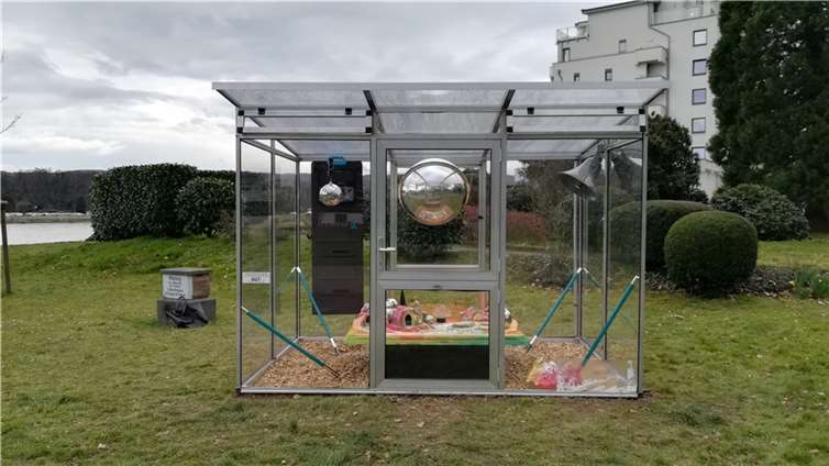 Das Objekt im Bad Breisiger Kurpark steht Künstler*innen und Vereinen offen. Copyright: Archiv BREISIG.live