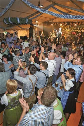 Das Oktoberfest: Ein Garant für beste Stimmung. Privat