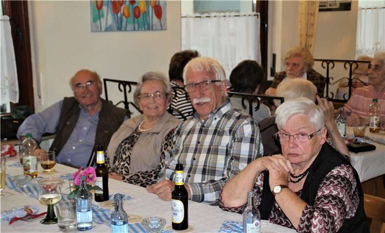 Das Oktoberfest wurde in geselliger Runde gefeiert. Foto: privat