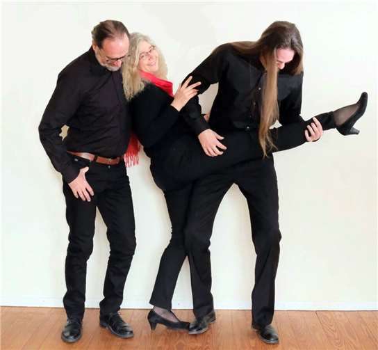 Das Onyx-Trio gastiert im Café b-05.  Foto: Alexander Nieratschker