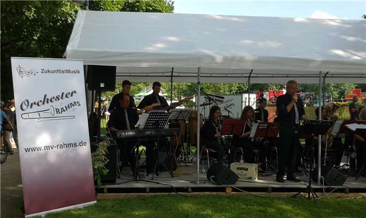 Das Orchester Rahms überrascht die Zuhörer immer wieder mit einem tollen Programm.Fotos: UP