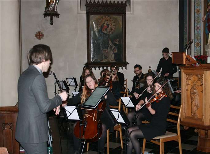 Das Orchester“ musical for you“ beim Dreikönigskonzert.